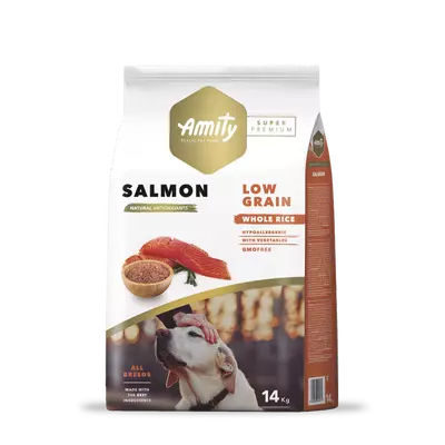 Amity Hypoallergen Adult Salmon 14 kg kutyatáp