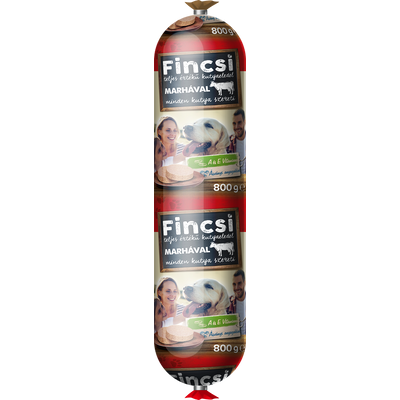 Fincsi kutyaszalámi 800g marha