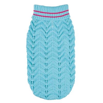 KÖTÖTT PULÓVER DOLLY AZZURRO XXXS 17-23/27-33 CM