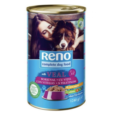 Reno borjú 1240 g kutya konzerv