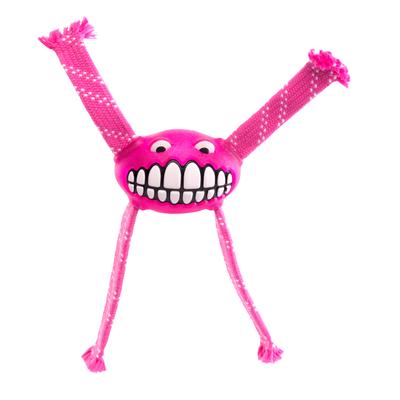 Rogz FLOSSY GRINZ M 21 cm Pink kutyajáték